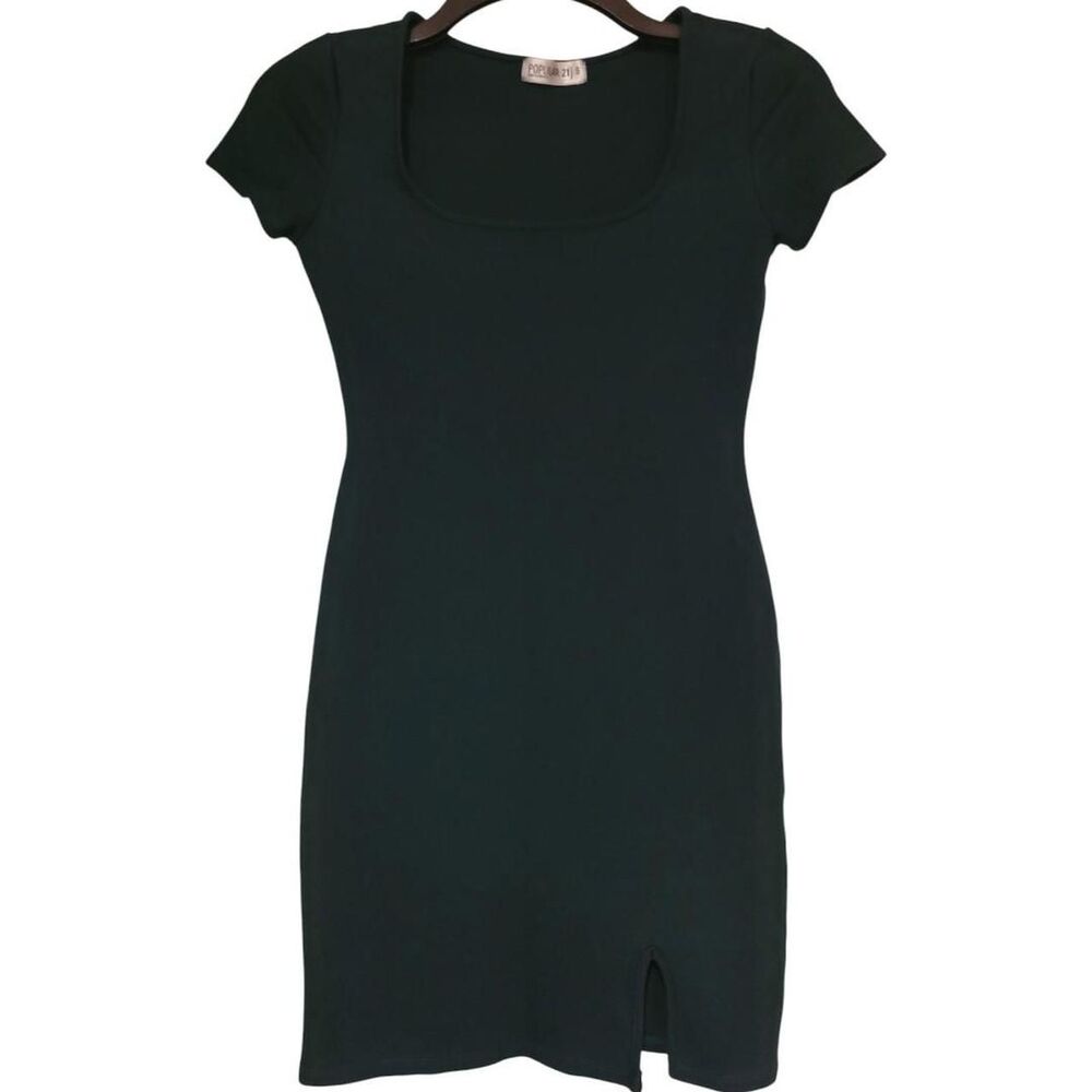 Emerald Green Bodycon Dress Fashion 21 Small